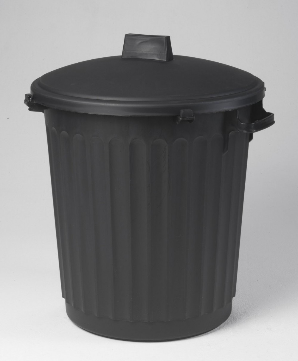 Poubelle d'extérieur recyclable EDA - vue 2