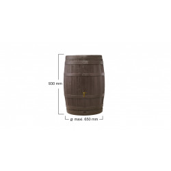 Récupérateur d'eau Vino noir GARANTIA - GARANTIA