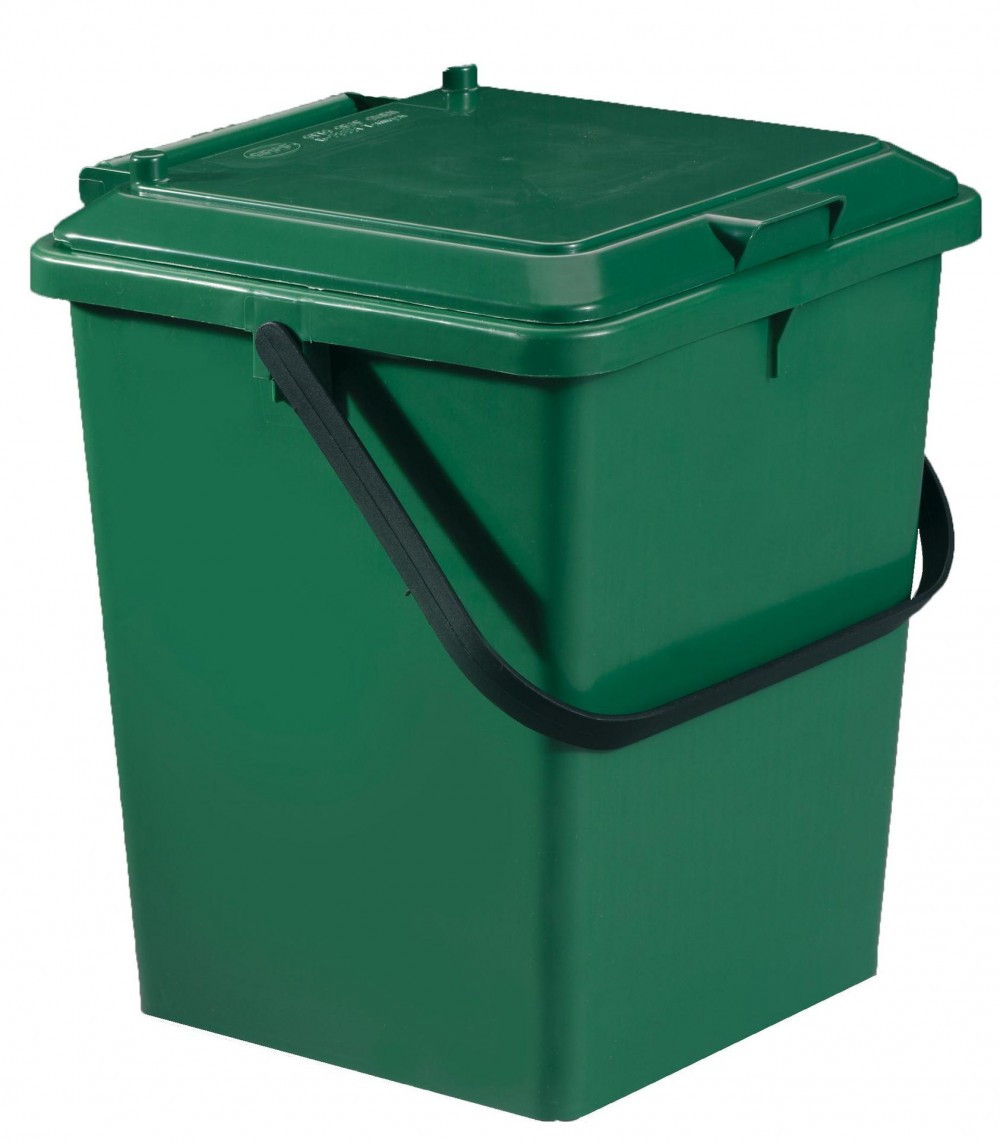 Seau monobloc GARANTIA 640010 vert sapin 8 l