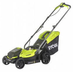 Tondeuse sur batterie RYOBI Rlm18x33b40, 93.6 W, 18 V, l.33 cm - RYOBI