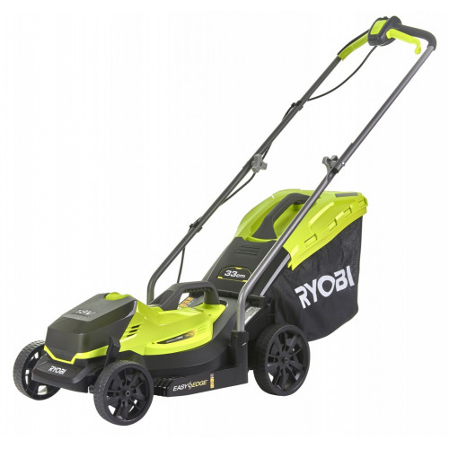 Tondeuse sur batterie RYOBI Rlm18x33b40, 93.6 W, 18 V, l.33 cm - RYOBI