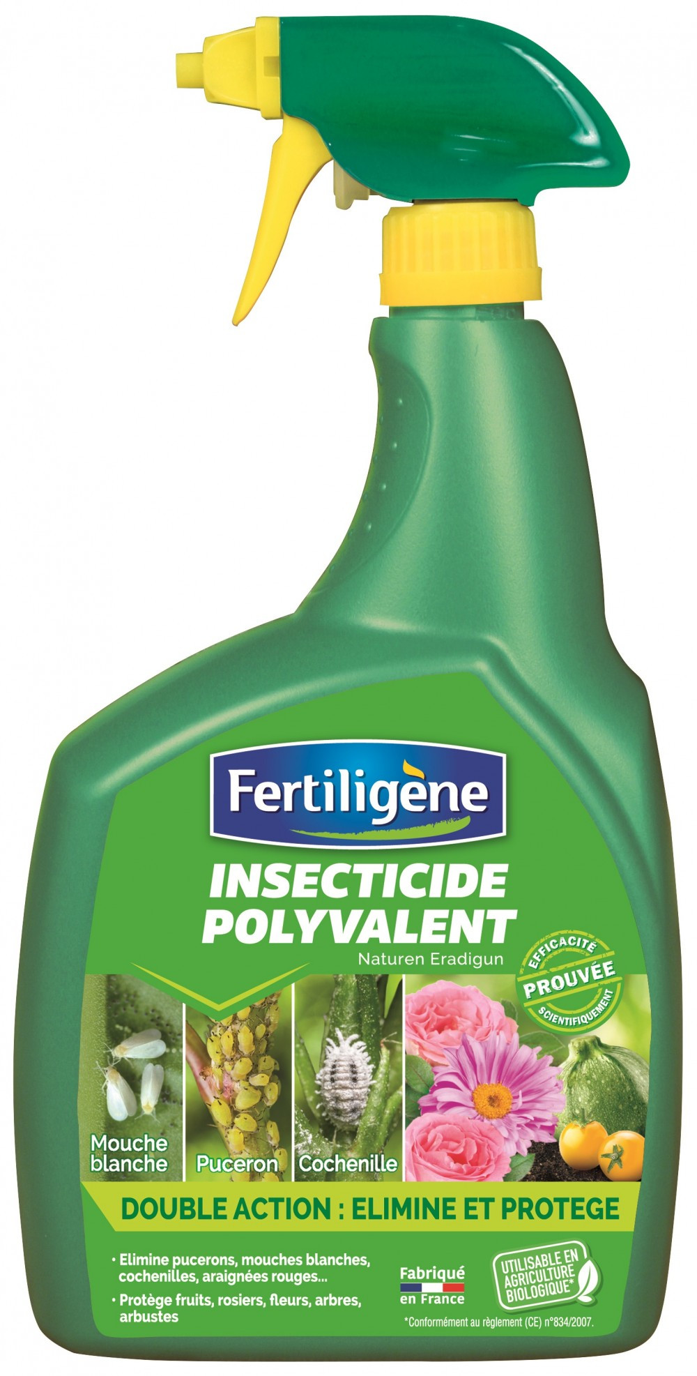 Traitement des insectes polyvalent FERTILIGENE, pour plantes d'ornement, 800ml