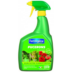 Traitement des insectes pucerons FERTILIGENE, pour plantes d'ornement, 800ml de marque FERTILIGENE, référence: J6135900