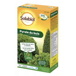 Traitement des insectes pyrale du buis SOLABIOL, pour haies, 15g de marque SOLABIOL, référence: J6136100