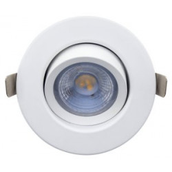 Spot encastrable blanc Salle de Bain Luma 7W 600lm Blanc Neutre - Arlux Lighting