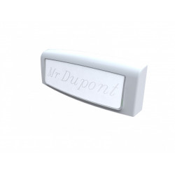 Bouton de sonnette filaire SCS SENTINEL Golf 8502, blanc - SCS SENTINEL