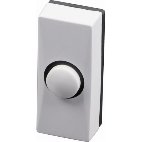 SCS SENTINEL Bouton de sonnette filaire SCS SENTINEL Golfy 7900, blanc