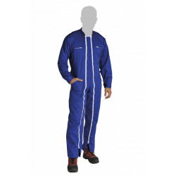 Combinaison de travail CATERPILLAR Double zip bleu taille L - CATERPILLAR