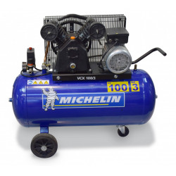 Compresseur de chantier MICHELIN 100 l 3 cv VCX100 230 V de marque MICHELIN, référence: B5802400