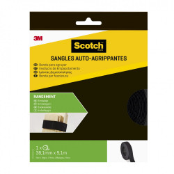 4 Scratch noir SCOTCH L.910 x l.38 mm de marque SCOTCH, référence: B5919700