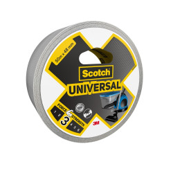 Adhésif de réparation SCOTCH Universal, une face L.50 m x l.48 mm gris de marque SCOTCH, référence: B5921700