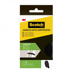 1 Scratch noir SCOTCH L.365 x l.19 mm de marque SCOTCH, référence: B5924700