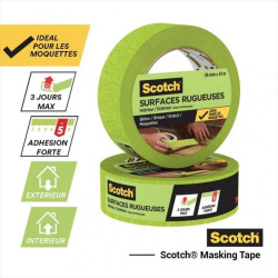 CENTRALE BRICO Ruban de masquage SCOTCH l.36 mm x L.41 m finitions