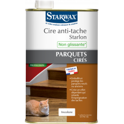 Cire anti-taches incolore parquet STARWAX 1 l de marque Starwax, référence: B6174200