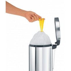 Sacs-poubelle de salle de bains 3 l blanc BRABANTIA de marque BRABANTIA, référence: J6090200