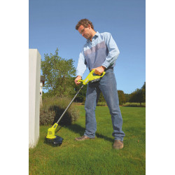 Tondeuse sur batterie RYOBI Ry18lmh37lt25 + coupe bordure - RYOBI
