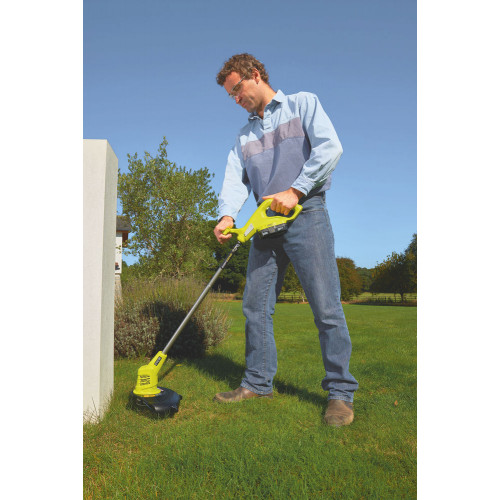 Tondeuse sur batterie RYOBI Ry18lmh37lt25 + coupe bordure - RYOBI