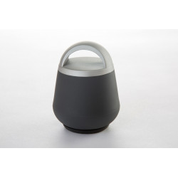 Bloque-porte amovible REI caoutchouc softouch anthracite Diam.6 cm x H.8.5 cm - REI