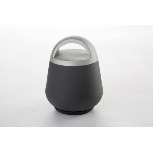 Bloque-porte amovible REI caoutchouc softouch anthracite Diam.6 cm x H.8.5 cm - REI