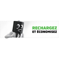 Chargeur de piles ENERGIZER, 1 ou 4 piles aa / aaa - ENERGIZER