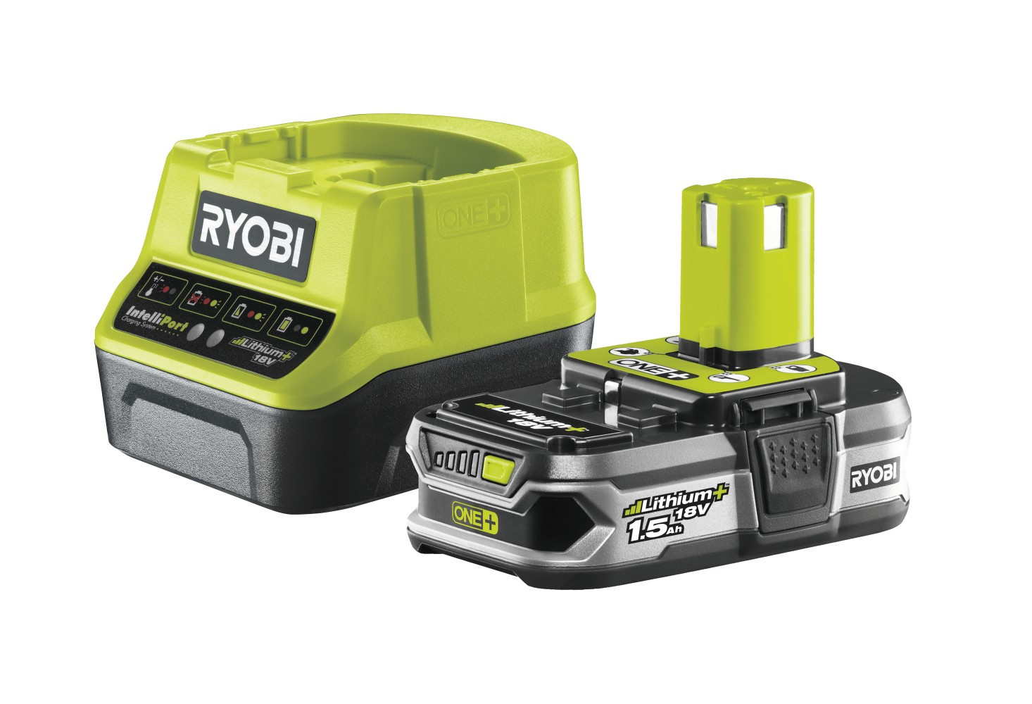 Chargeur et batterie RYOBI One+ rc18120115g 18v