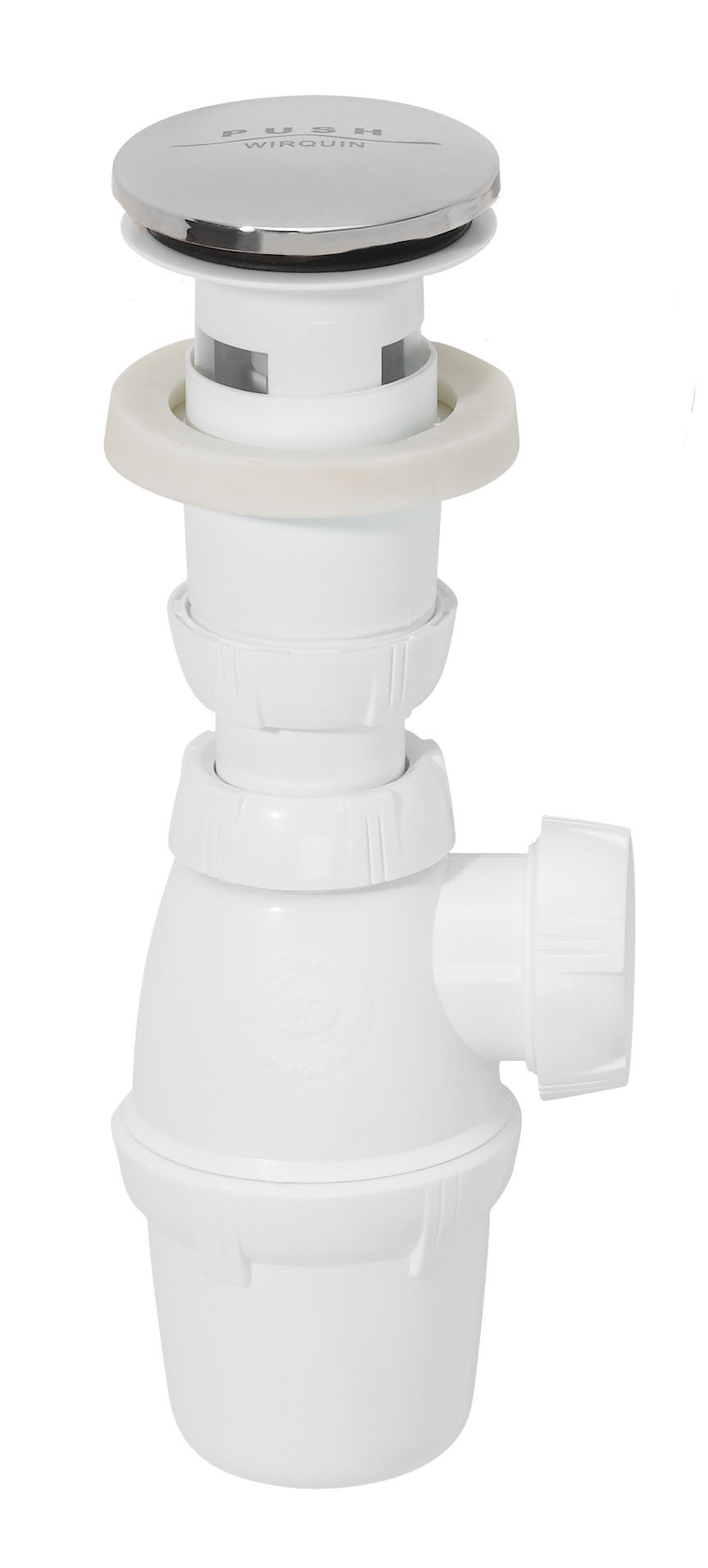 Ensemble vidage de lavabo Quick-Clac, 30718692 WIRQUIN