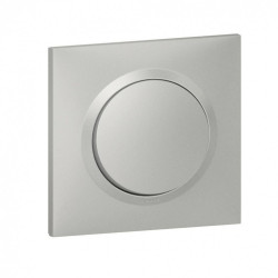 Interrupteur va-et-vient complet, LEGRAND Dooxie, aluminium - LEGRAND