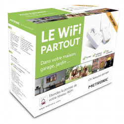 Kit CPL + Wifi 600 mbits pour gigogne, METRONIC - Metronic