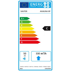 Kit extra plat VMC autoréglable à détection d'humidité Agalina SAUTER - SAUTER