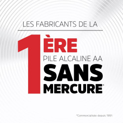 Lot de 12 + 4 piles alcaline aa Max, 1.2 V, ENERGIZER - ENERGIZER