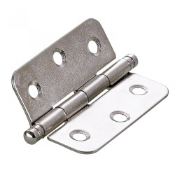 Lot de 2 paumelles acier pour meuble HETTICH, L.50 x l.40 mm de marque HETTICH, référence: B6286300