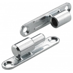 Lot de 2 paumelles acier pour meuble HETTICH, L.97 x l.70 mm x Diam.13 mm de marque HETTICH, référence: B6287000