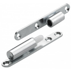 Lot de 2 paumelles acier pour meuble HETTICH, L.97 x l.70 mm x Diam.8 mm de marque HETTICH, référence: B6287100