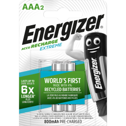 Lot de 2 piles alcaline aaa E300624300  ENERGIZER de marque ENERGIZER, référence: B6287800