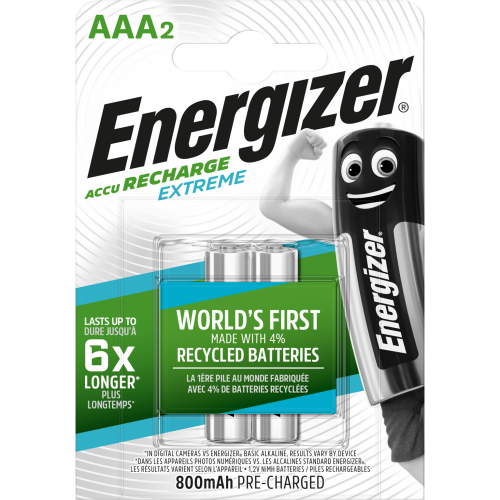 Lot de 2 piles alcaline aaa E300624300  ENERGIZER - ENERGIZER