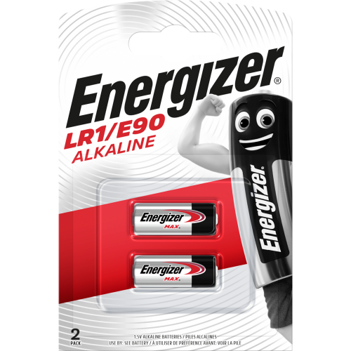 Lot de 2 piles alcaline e90, 1.5 V, ENERGIZER - ENERGIZER