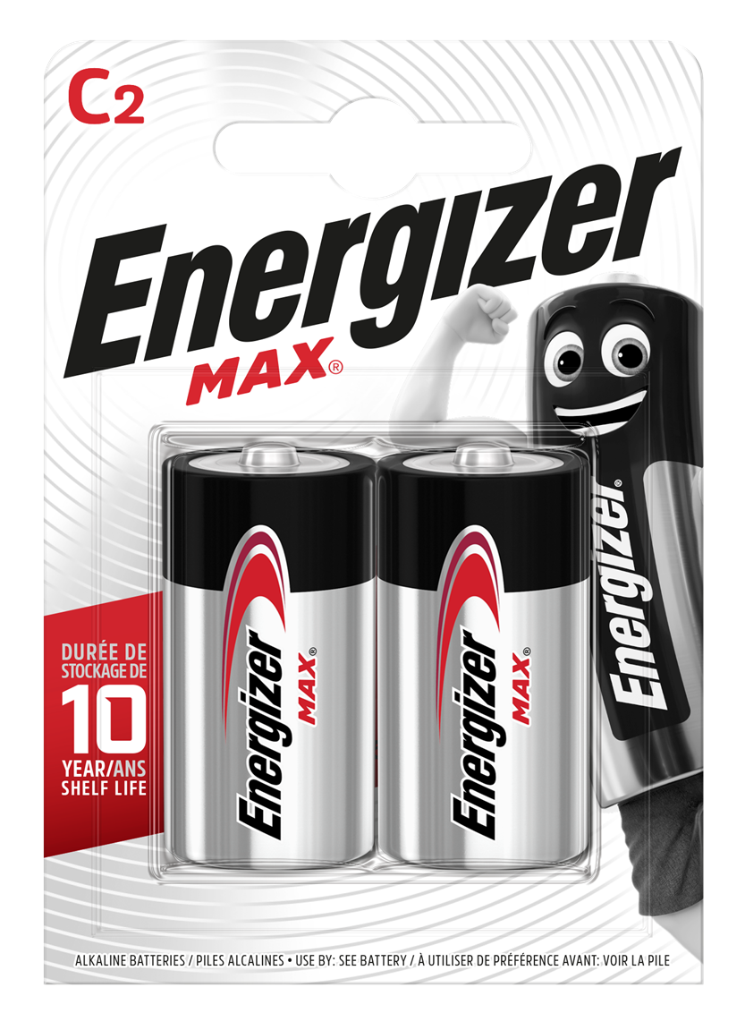 Piles LR14 Max Energizer - vue 2
