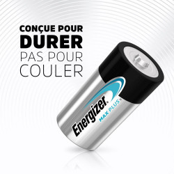 Lot de 2 piles alcaline lr14 c, 1.5 V, ENERGIZER - ENERGIZER