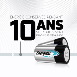 Lot de 2 piles alcaline lr14 c, 1.5 V, ENERGIZER - ENERGIZER