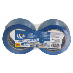 Lot de 2 rubans de masquage SCOTCH l.48 mm x L.41 m Multi-Surfaces de marque SCOTCH BLUE, référence: B6290100