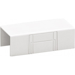 Lot de 2 tés blanc pour moulure, H. 1.8 x P.1.8 cm de marque TEHALIT, référence: B6290500