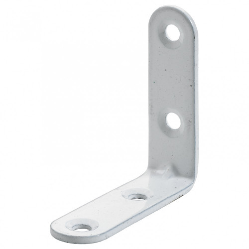 Lot de 20 équerres de chaise acier époxy HETTICH, l.50 mm - HETTICH