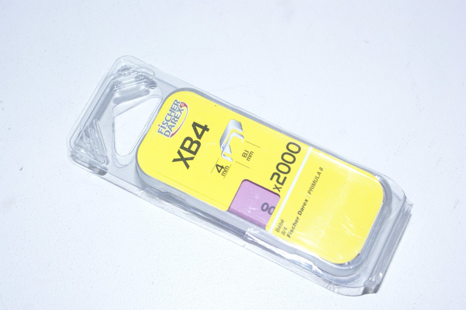 Lot de 2000 agrafes FISCHER DAREX Xb4 - vue 2