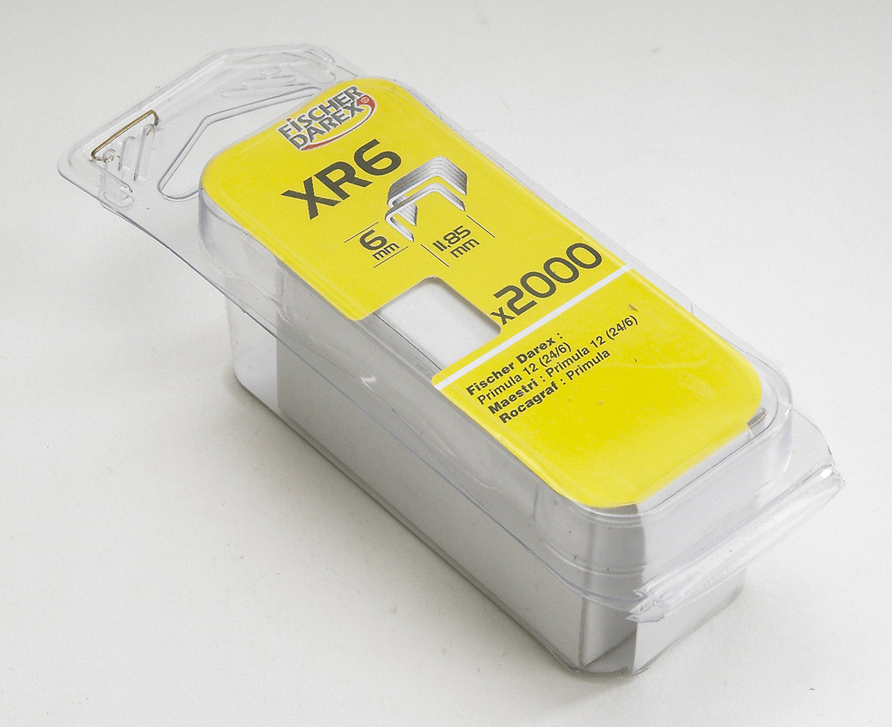 Lot de 2000 agrafes FISCHER DAREX Xr6 - vue 2