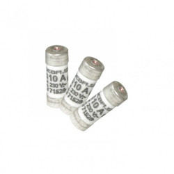 Lot de 3 fusibles céramique 10 A, 8.5 x 23 mm de marque DEBFLEX, référence: B6297000