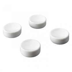 Lot de 4 aimants magnétiques plastique HETTICH, L.25 x Diam.25 mm - HETTICH