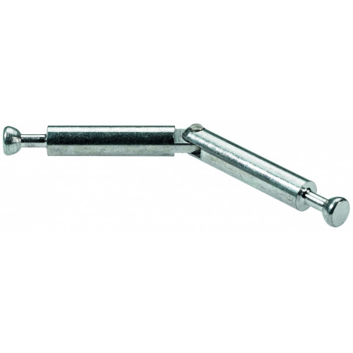Lot de 4 charnières universelles acier pour porte en verre - HETTICH