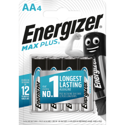 Lot de 4 piles alcaline lr6 aa, 1.5 V, ENERGIZER - ENERGIZER