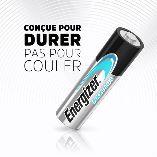 Lot de 4 piles alcaline lr6 aa, 1.5 V, ENERGIZER - ENERGIZER