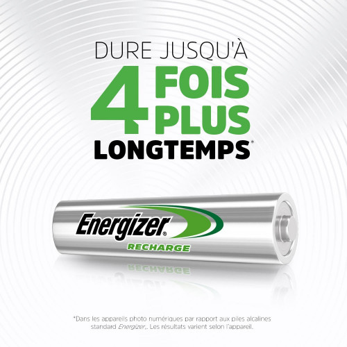 Piles Rechargeables AAA - Lot de 4 Piles